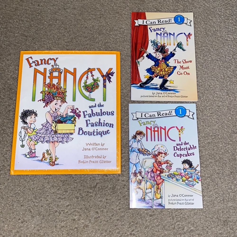 Fancy Nancy 👒 Book Bundle (3)